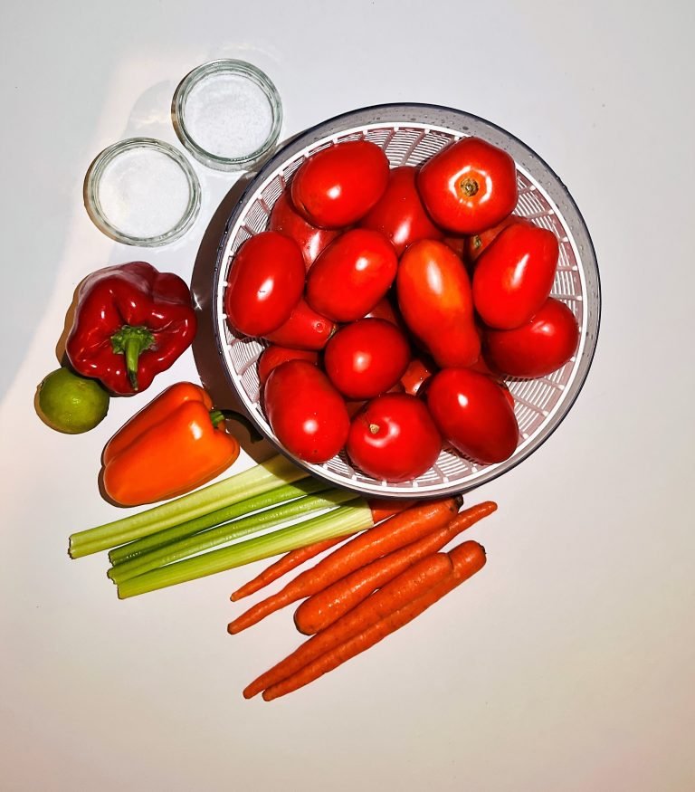 Easy Tomato Vegetable Juice With A Touch Of Lime